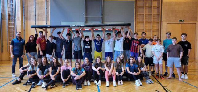Ankauf von Airtrack-Matten für den Sportunterricht durch den Elternverein