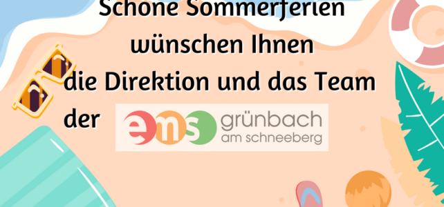 Sommerferien Sommerferien