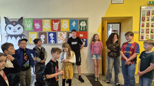 Ateliertage an der EMS Grünbach Ateliertage an der EMS Grünbach