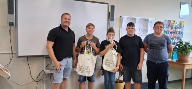 Besuch eines Vertreters der Firma List Besuch eines Vertreters der Firma List