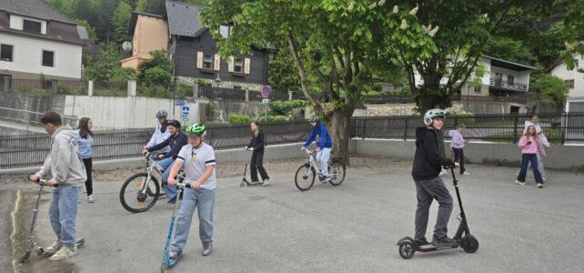 Verkehrserziehung live – Aktion TopRider des ÖAMTC an unserer Schule
